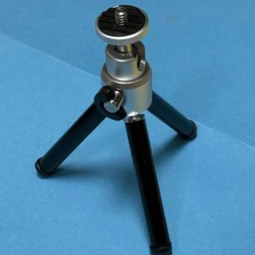 Foldable Adjustable Mini-Tripod (for cameras and webcams) [NEW]